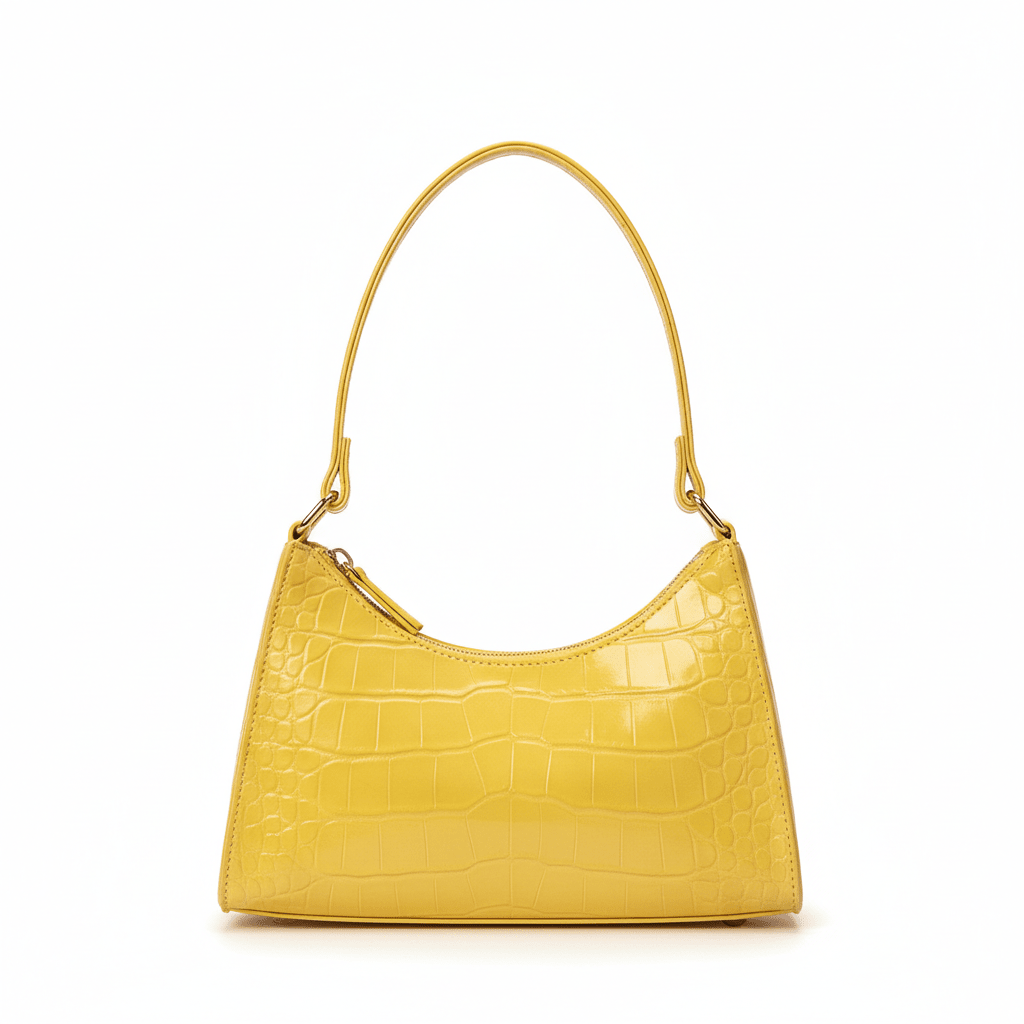 Bolso de Hombro para Mujer Textura Croco Modelo Rouge
