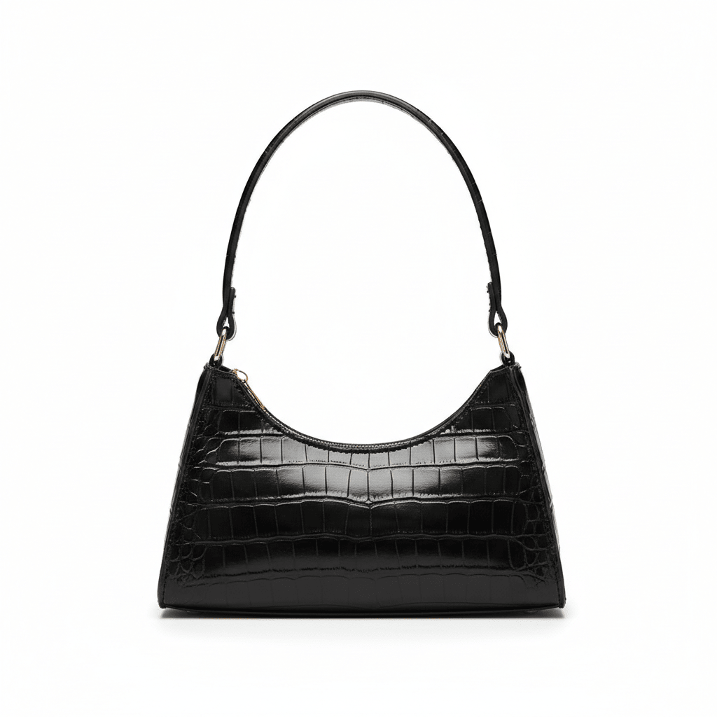 Bolso de Hombro para Mujer Textura Croco Modelo Rouge